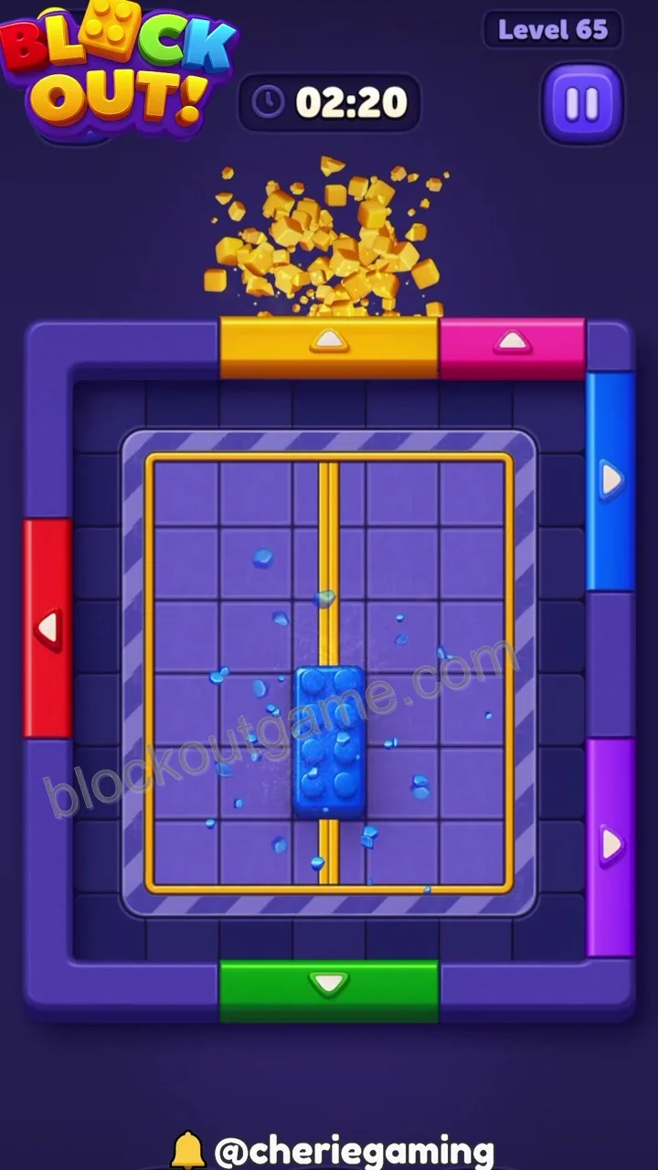 Block Out Level 65 step 6