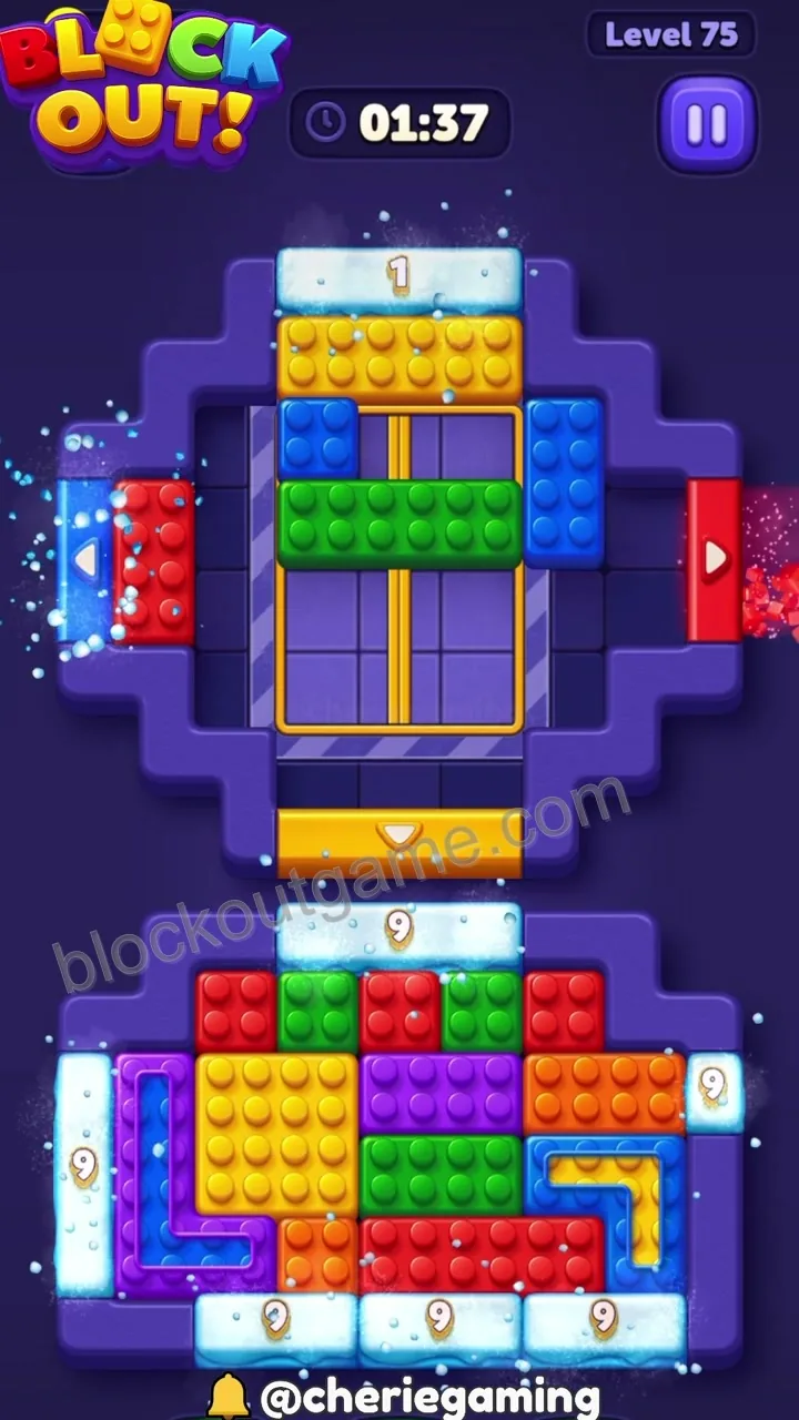 Block Out Level 75 step 3