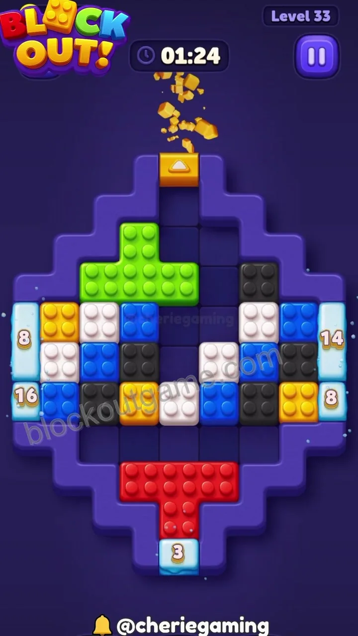 Block Out Level 33 step 3
