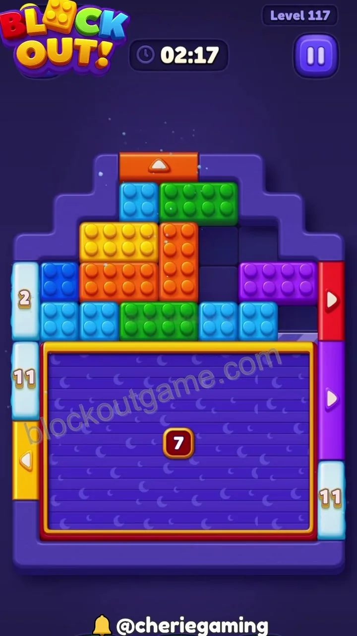 Block Out Level 117 step 5