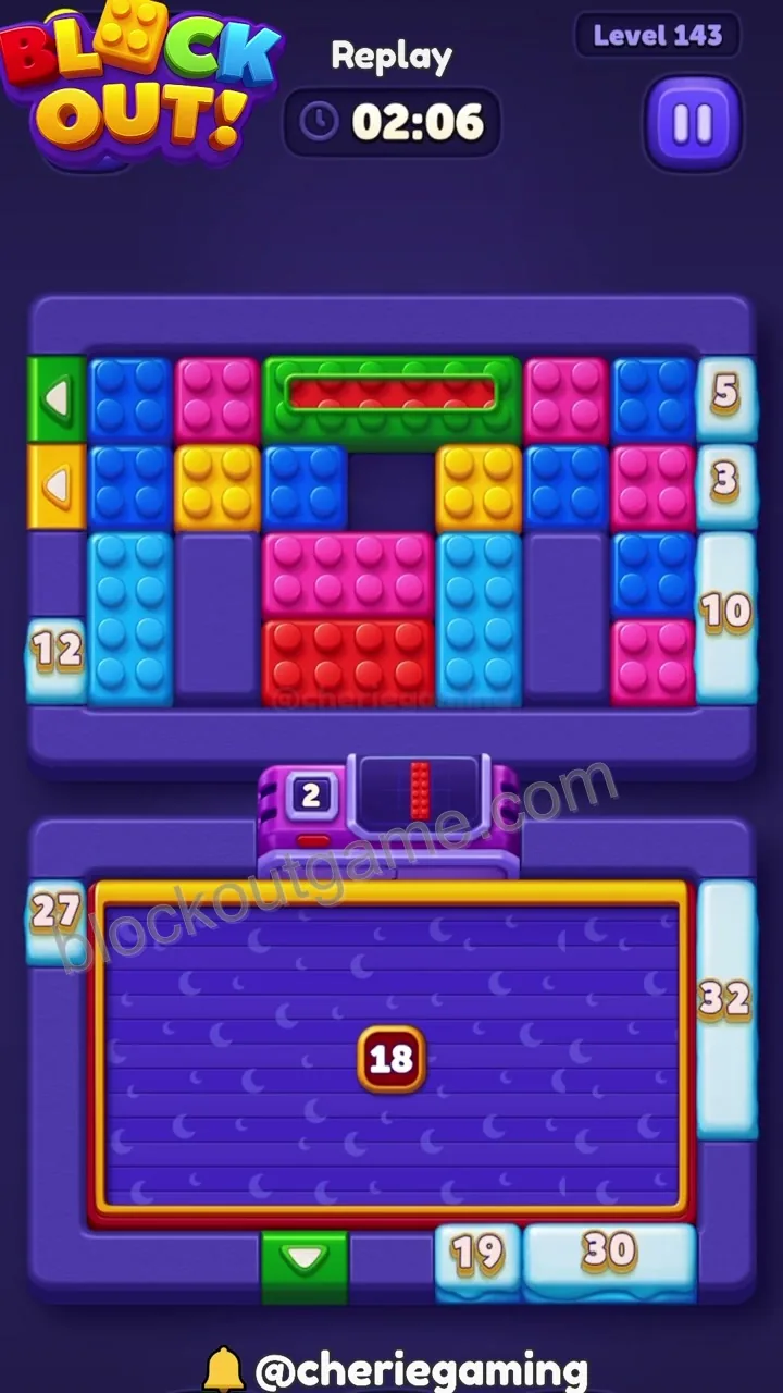 Block Out Level 143 step 7