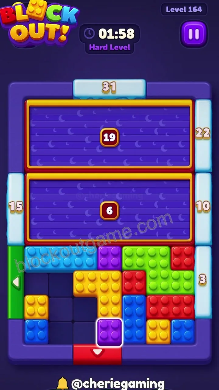 Block Out Level 164 step 3