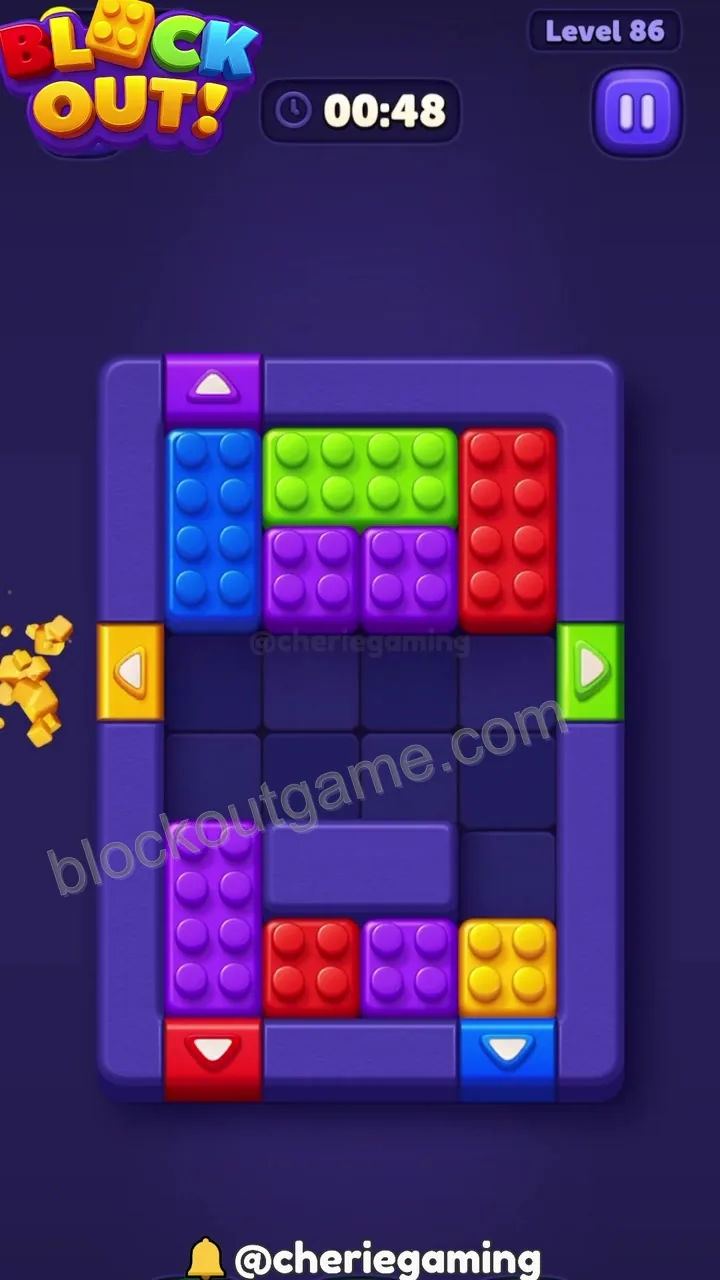 Block Out Level 86 step 6