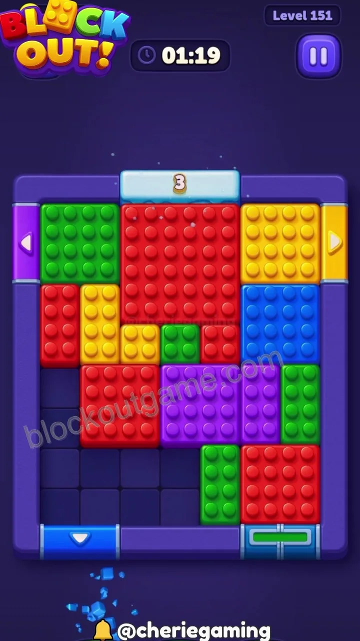 Block Out Level 151 step 4