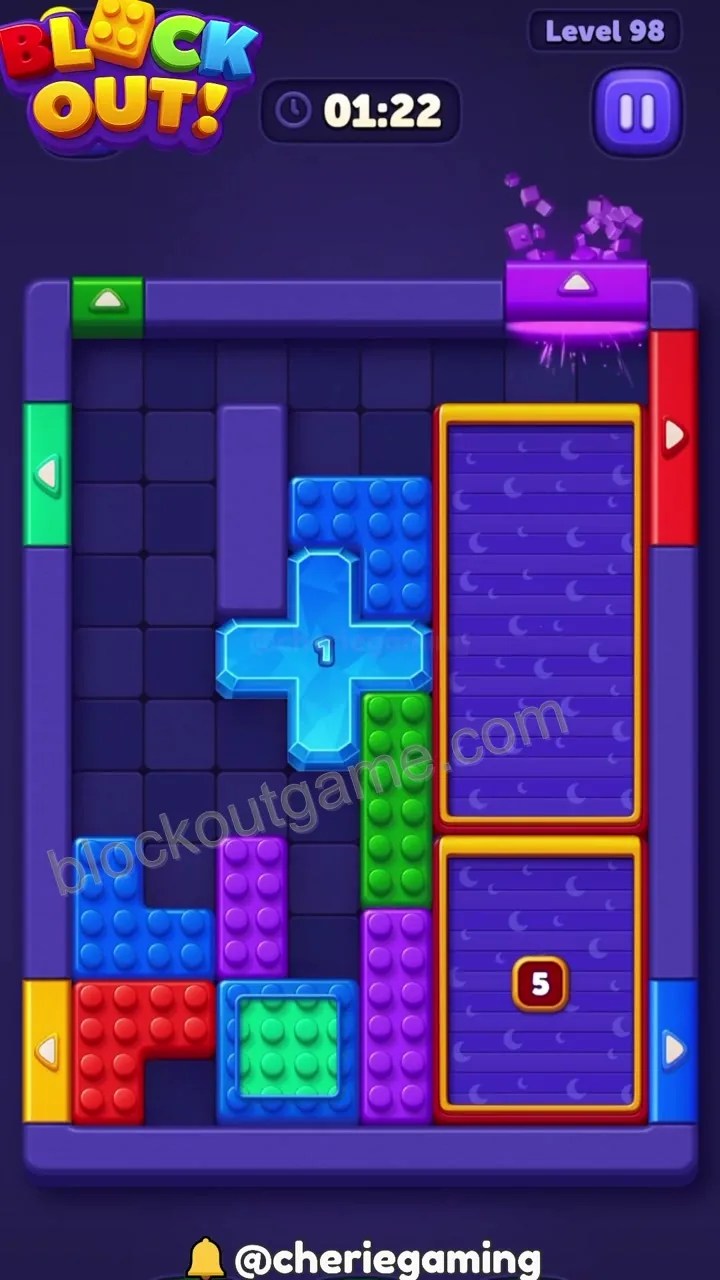 Block Out Level 98 step 6
