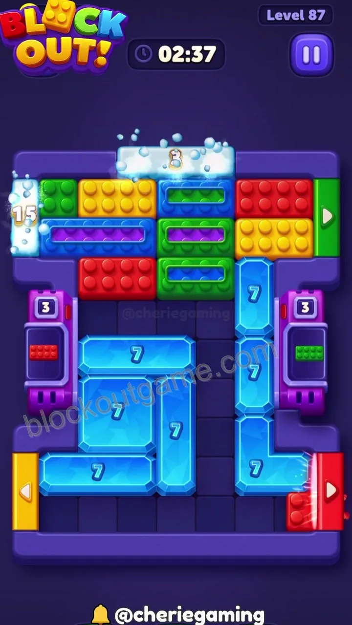 Block Out Level 87 step 3