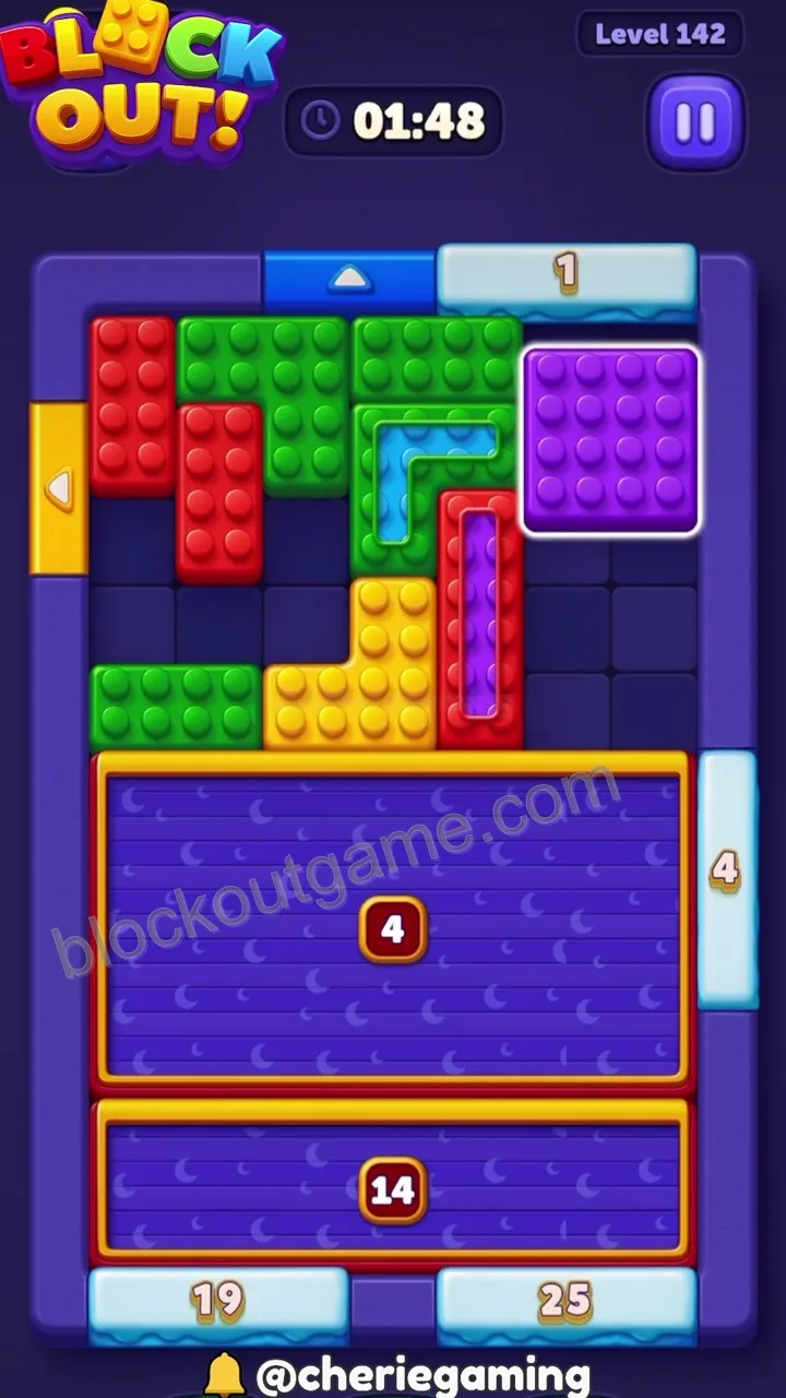 Block Out Level 142 step 6