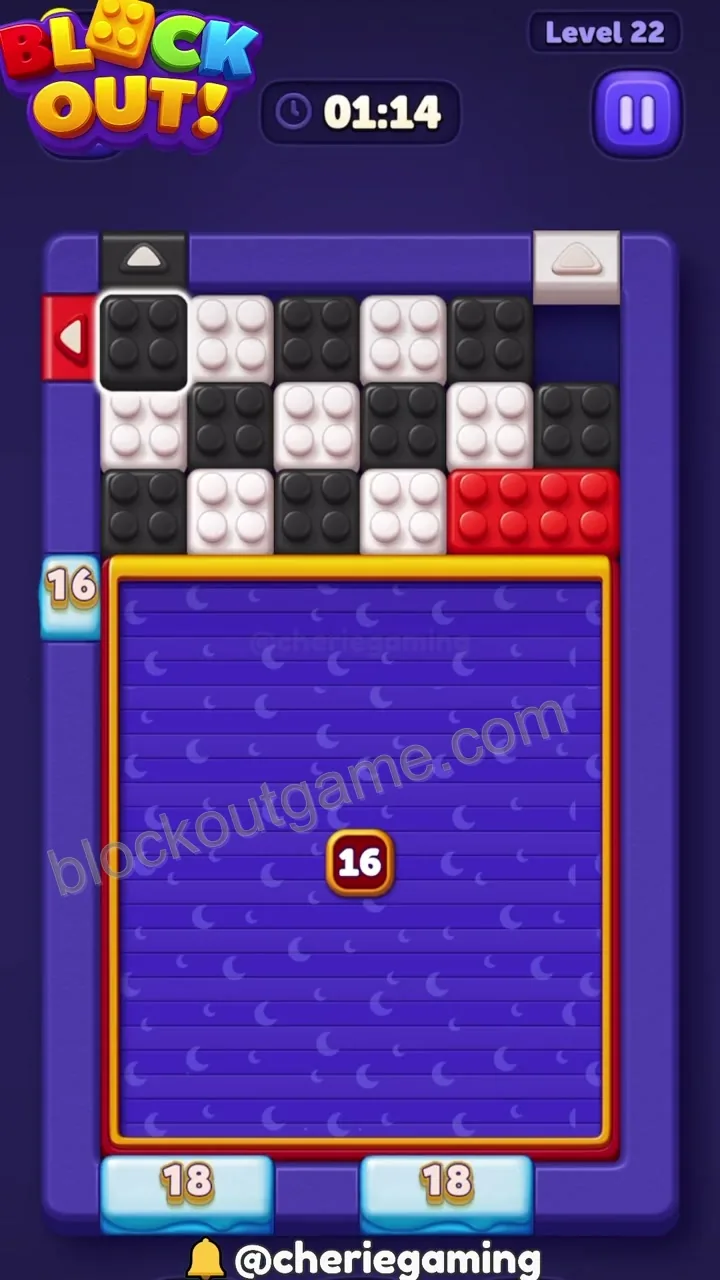 Block Out Level 22 step 2