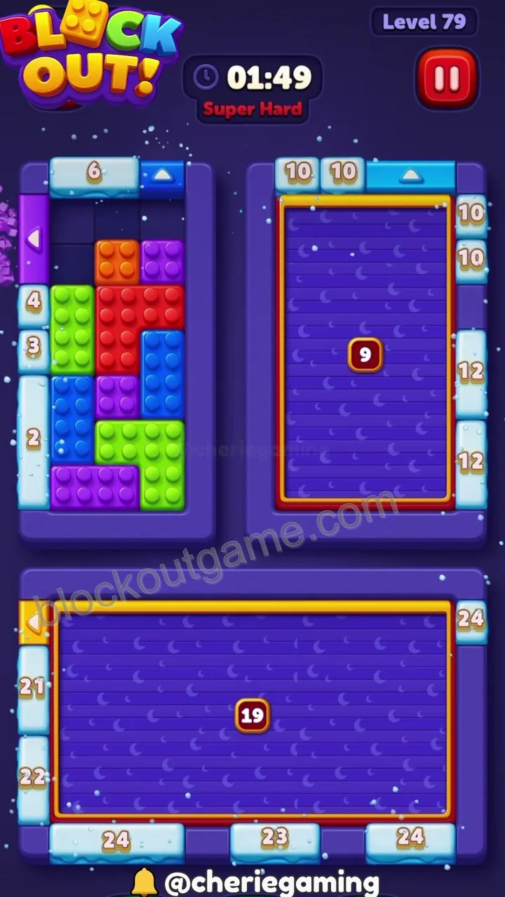 Block Out Level 79 step 2