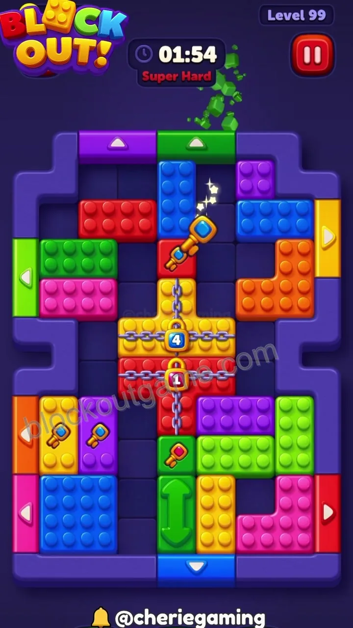 Block Out Level 99 step 4