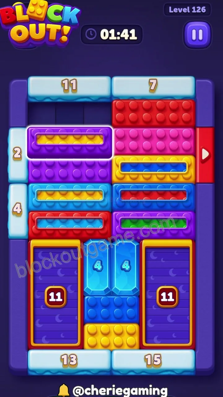 Block Out Level 126 step 3