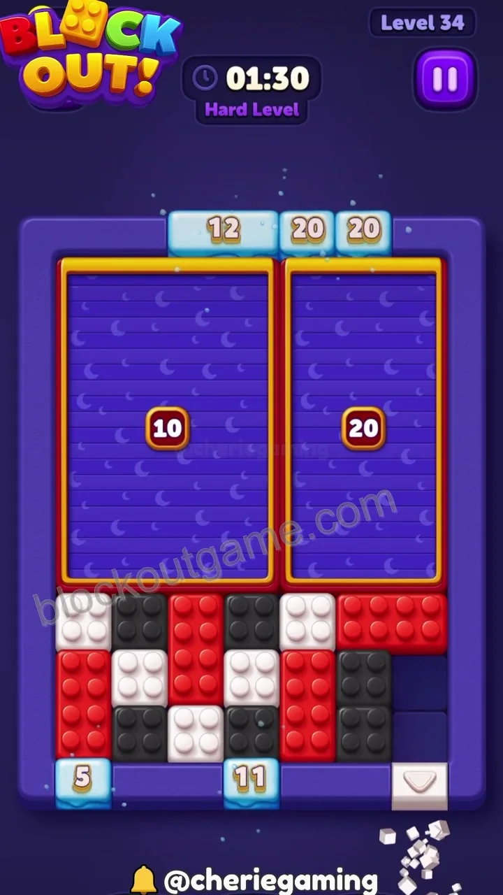 Block Out Level 34 step 3