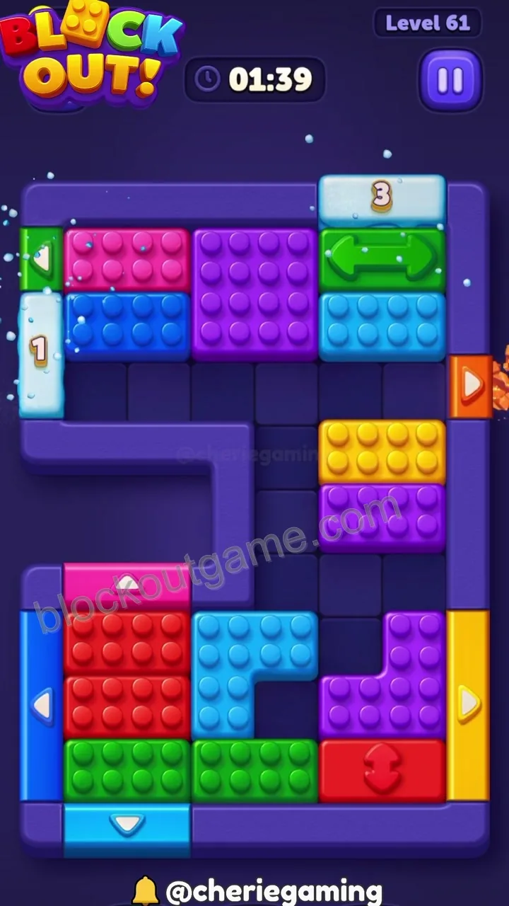Block Out Level 61 step 6