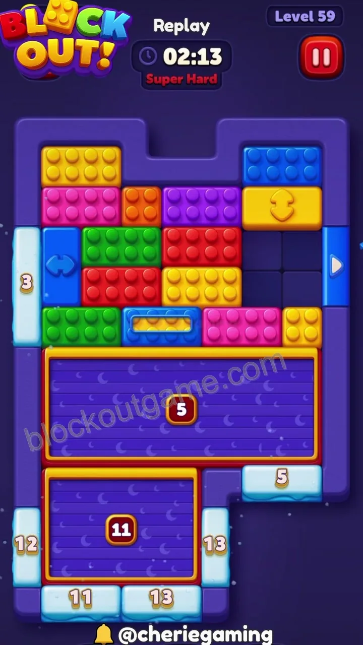 Block Out Level 59 step 7