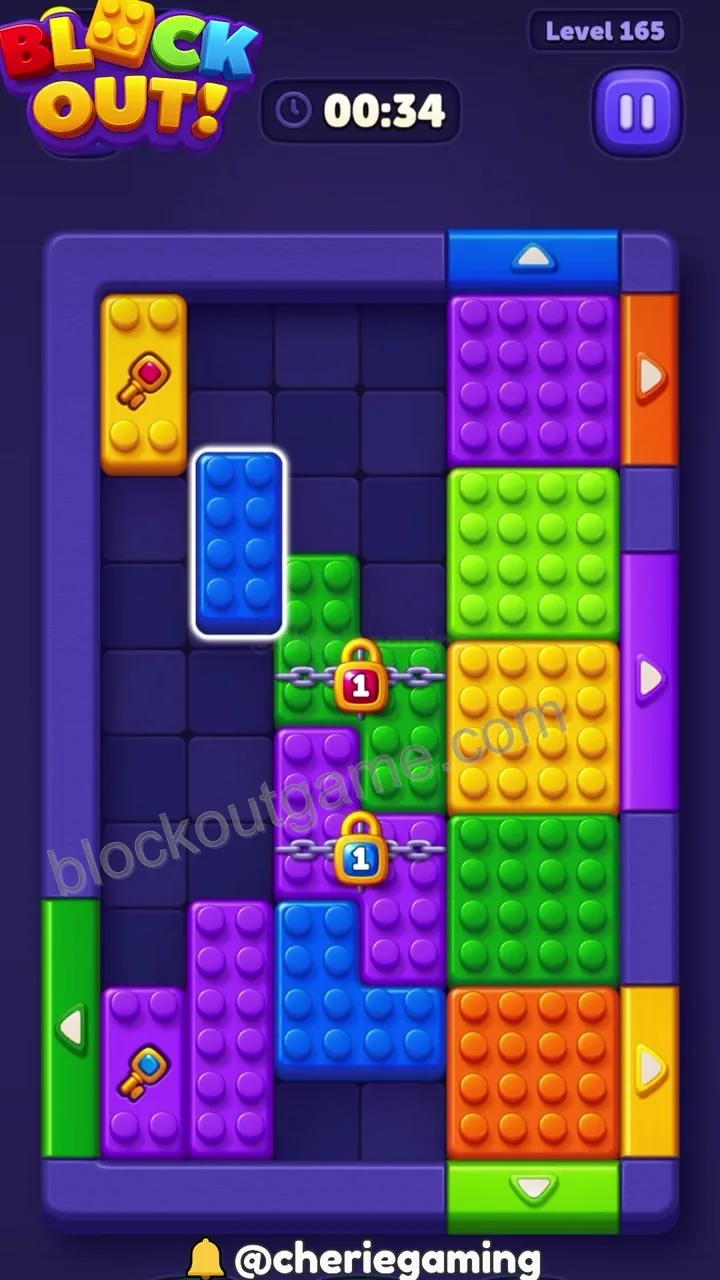 Block Out Level 165 step 6