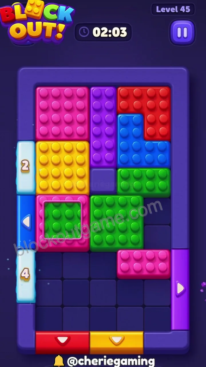 Block Out Level 45 step 6