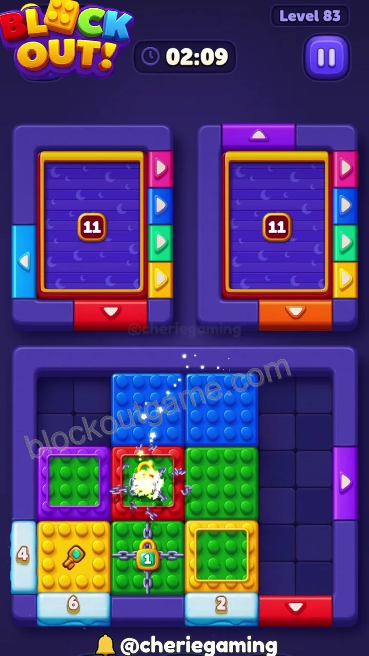 Block Out Level 83 step 4