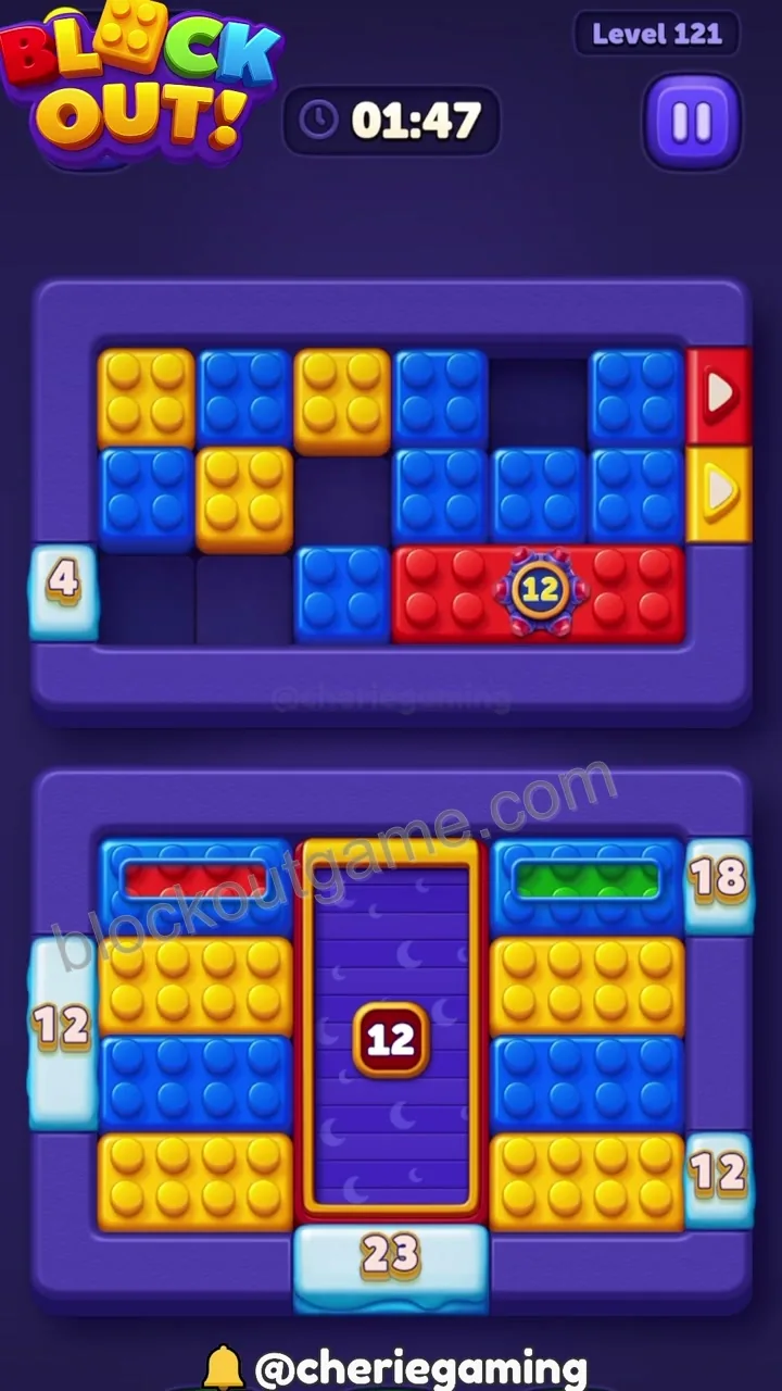 Block Out Level 121 step 4