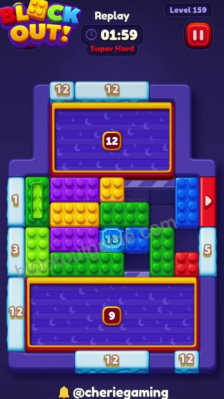 Block Out Level 159 step 7