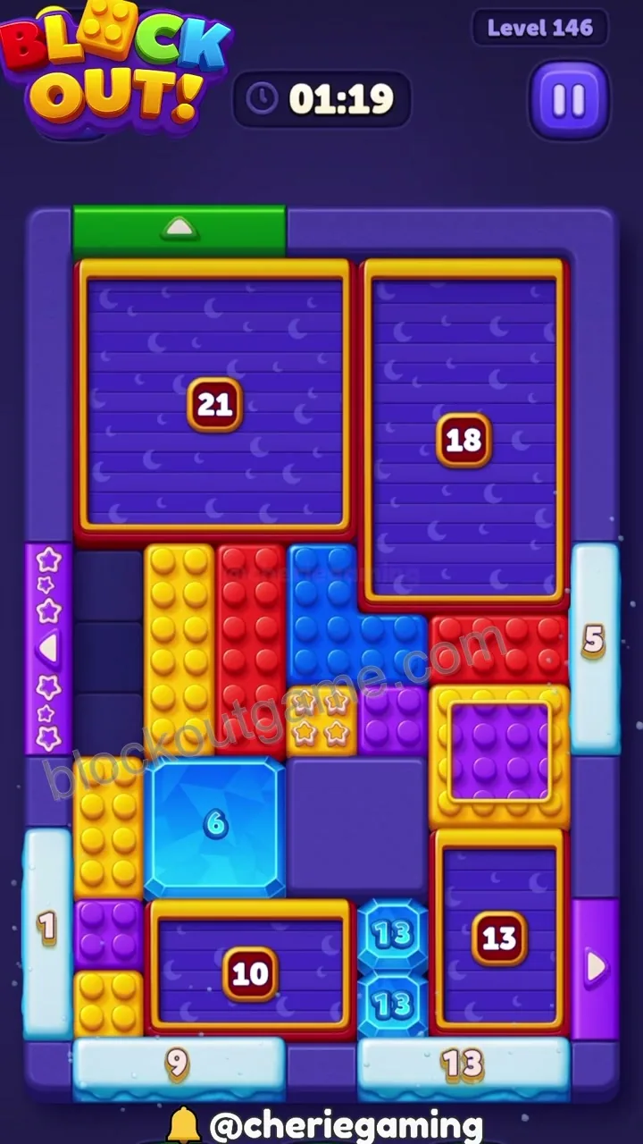 Block Out Level 146 step 2