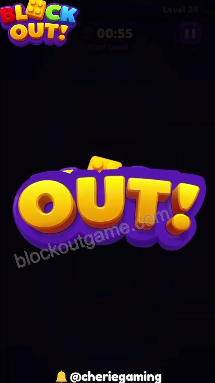 Block Out Level 24 step 6