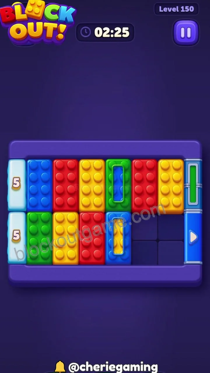 Block Out Level 150 step 4