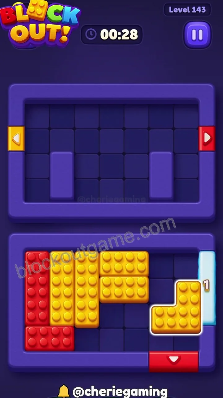 Block Out Level 143 step 6