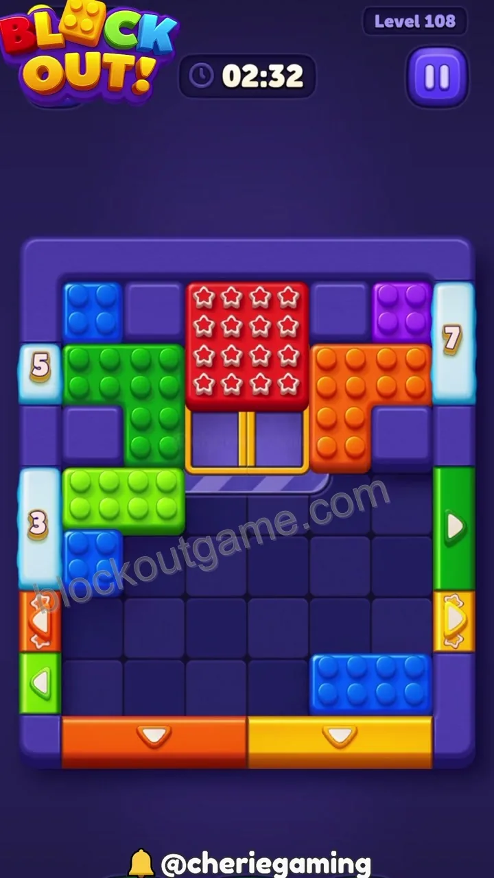 Block Out Level 108 step 6