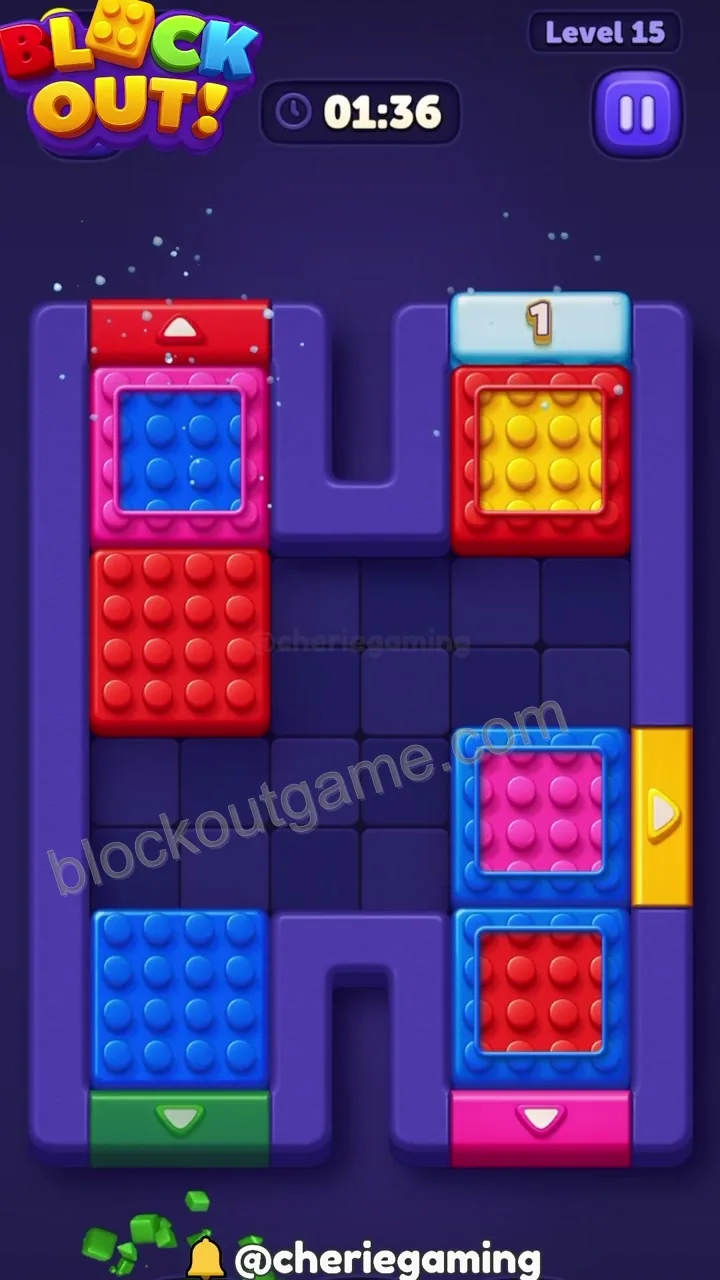 Block Out Level 15 step 7