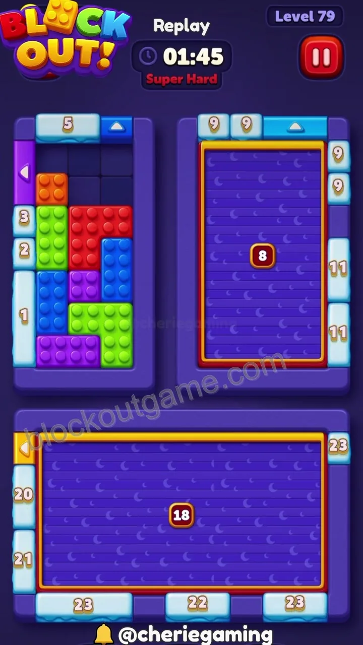Block Out Level 79 step 7