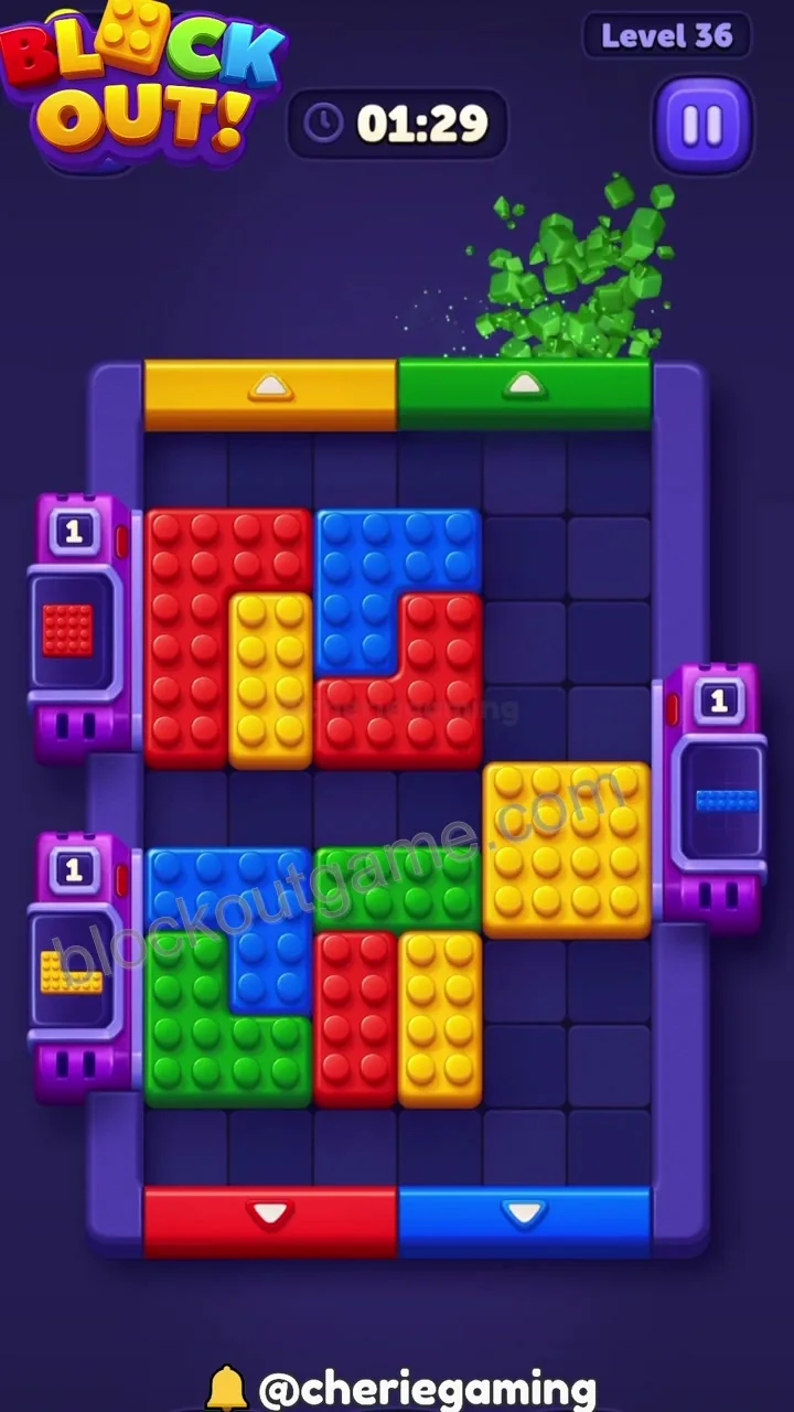 Block Out Level 36 step 2
