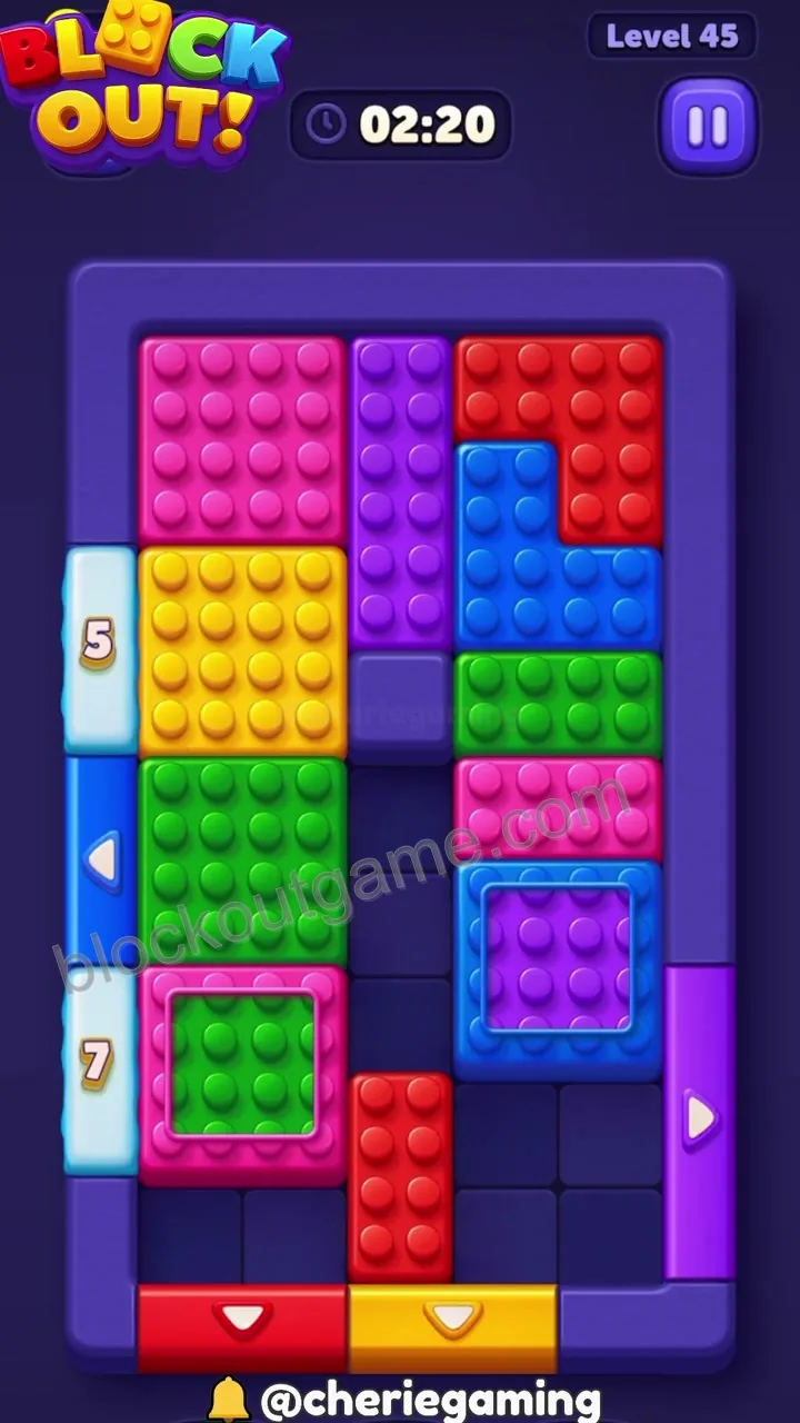Block Out Level 45 step 4