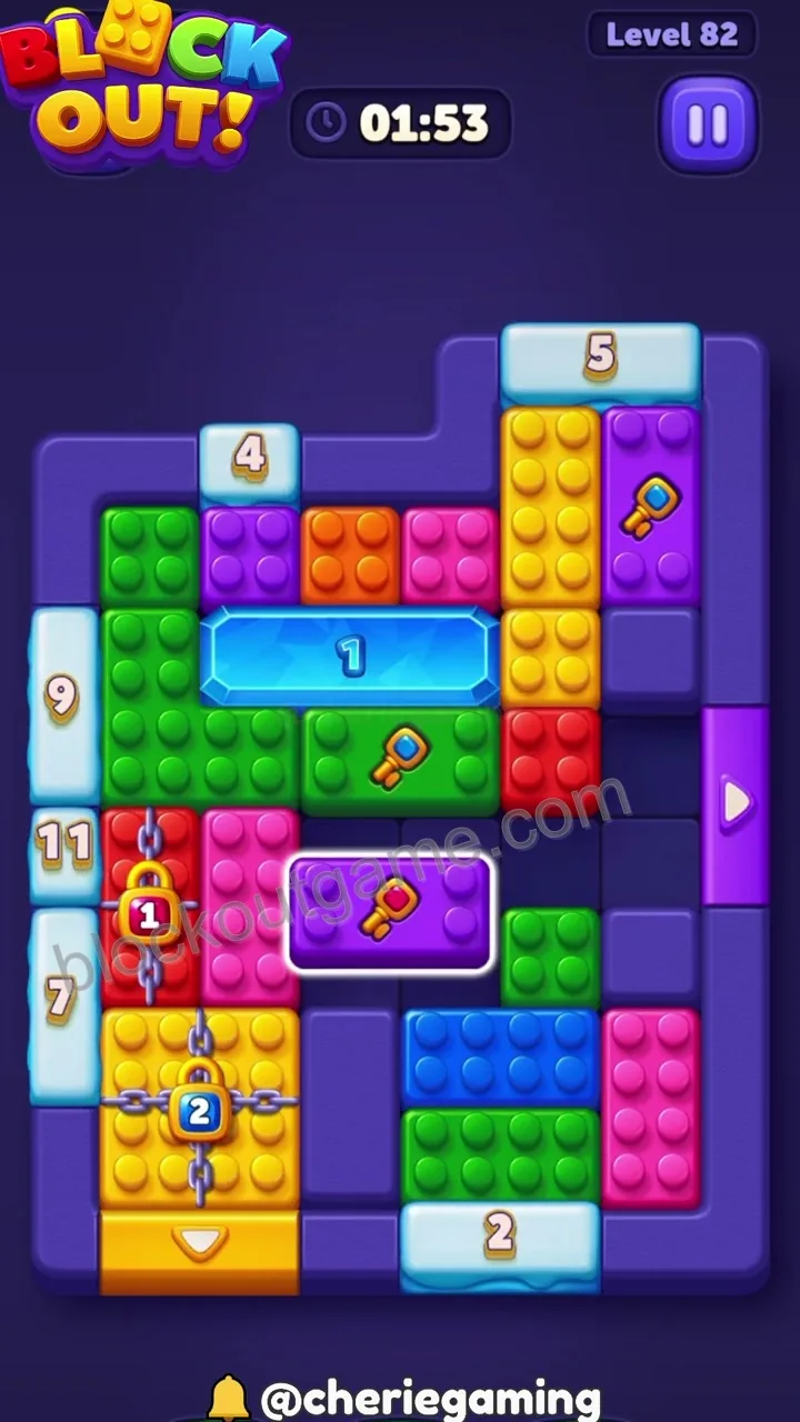 Block Out Level 82 step 3