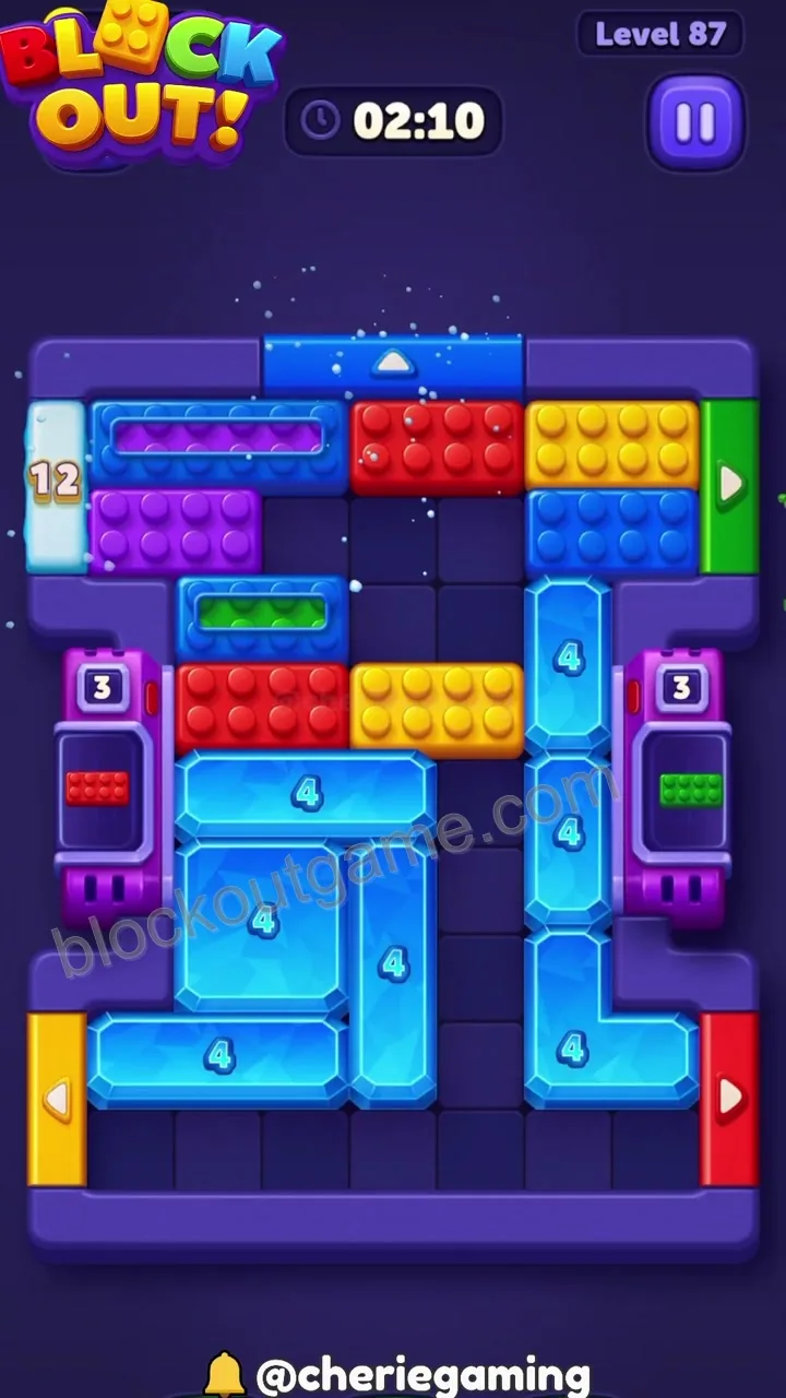 Block Out Level 87 step 5