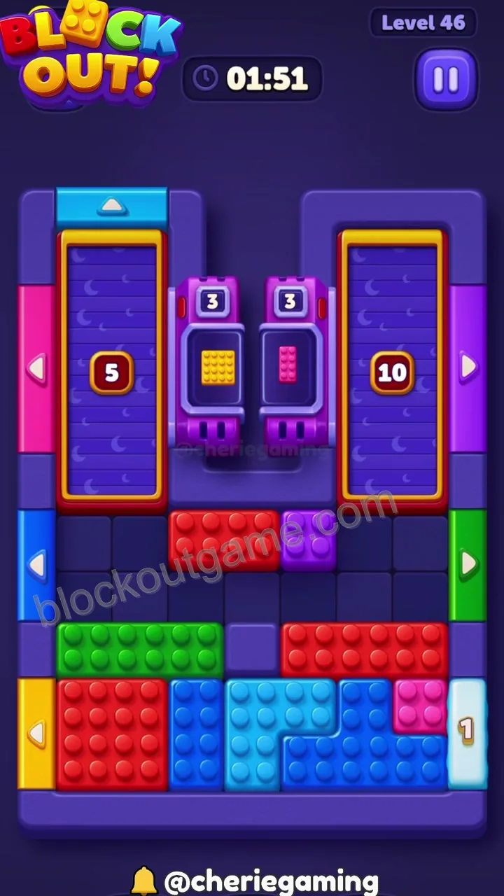 Block Out Level 46 step 3