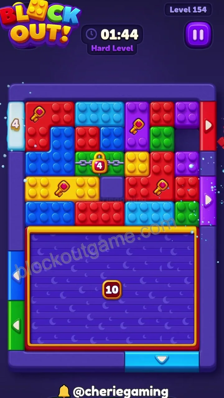 Block Out Level 154 step 2
