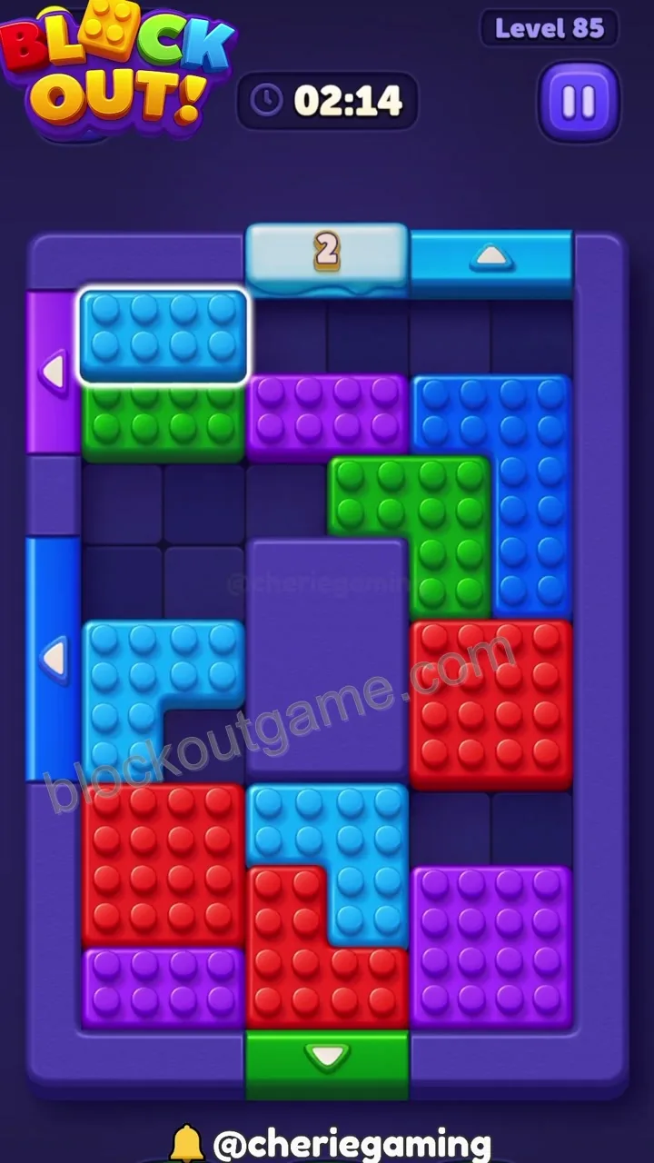 Block Out Level 85 step 6