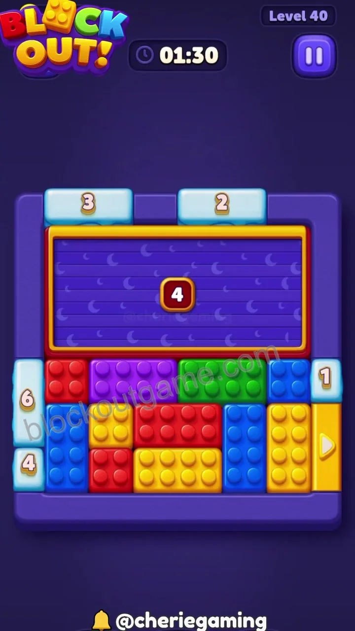 Block Out Level 40 walkthrough preview
