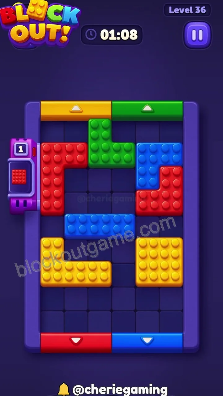 Block Out Level 36 step 6