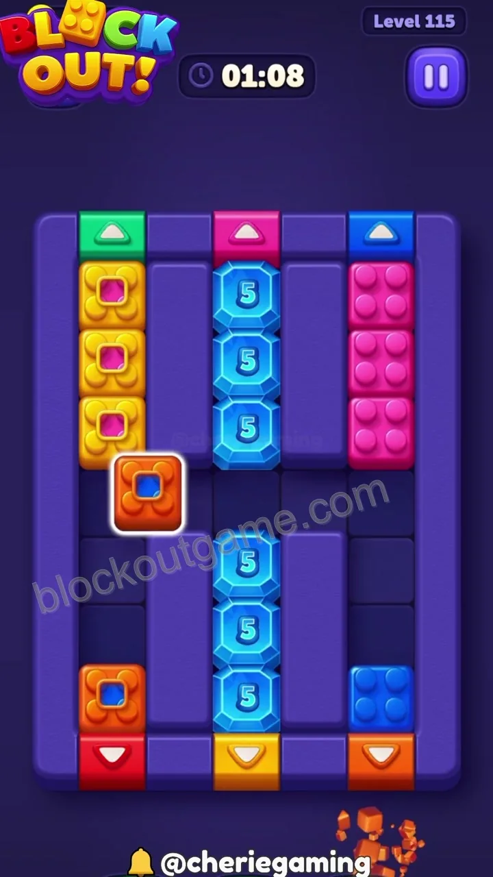 Block Out Level 115 step 5