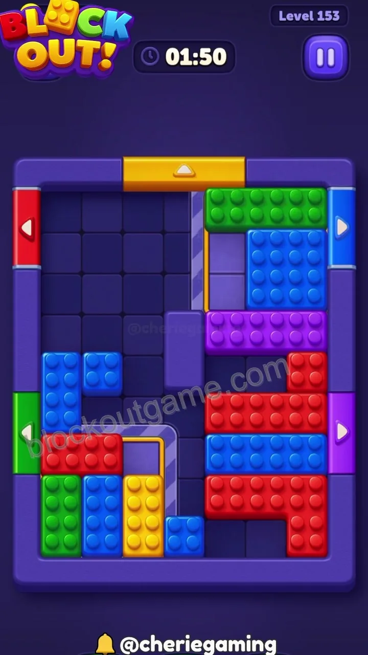 Block Out Level 153 step 6