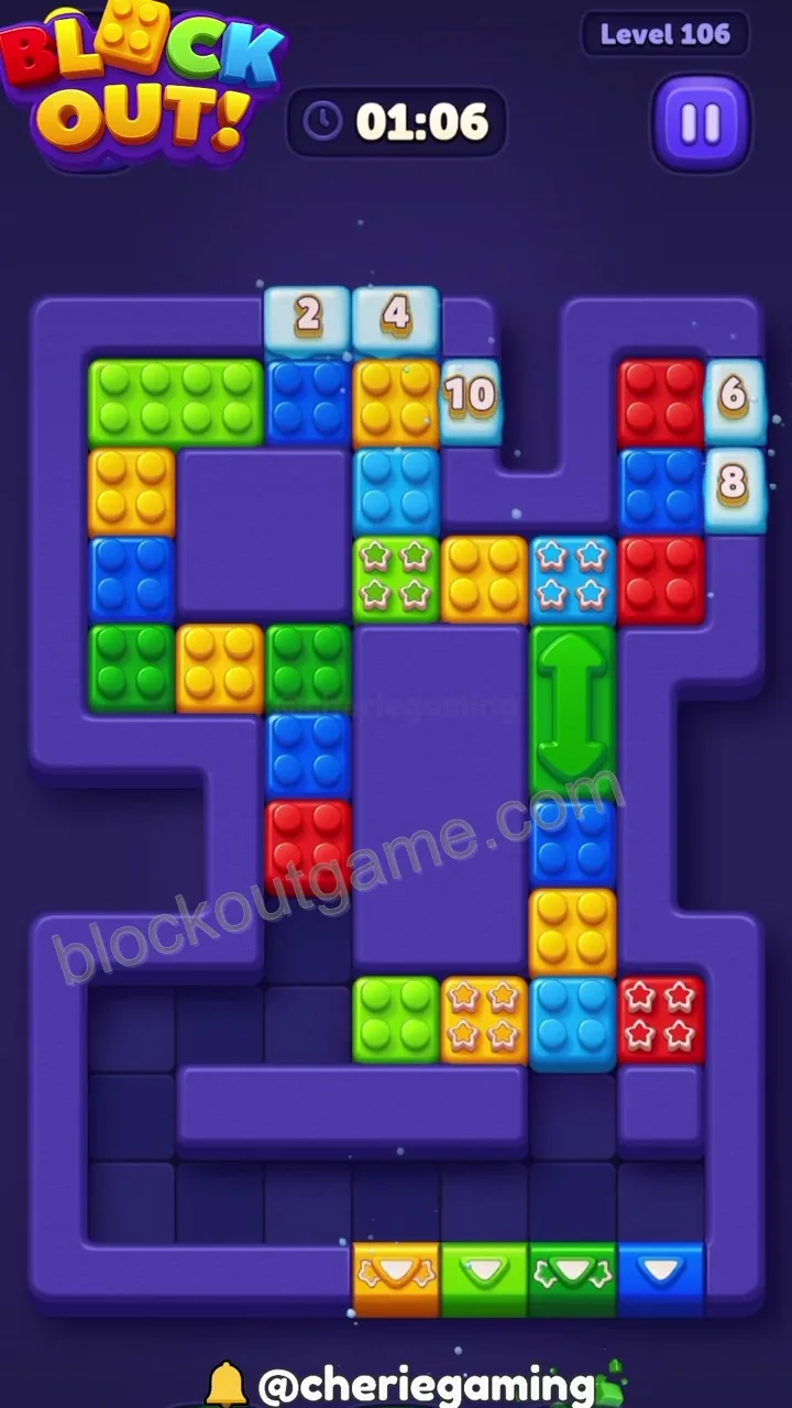 Block Out Level 106 step 5