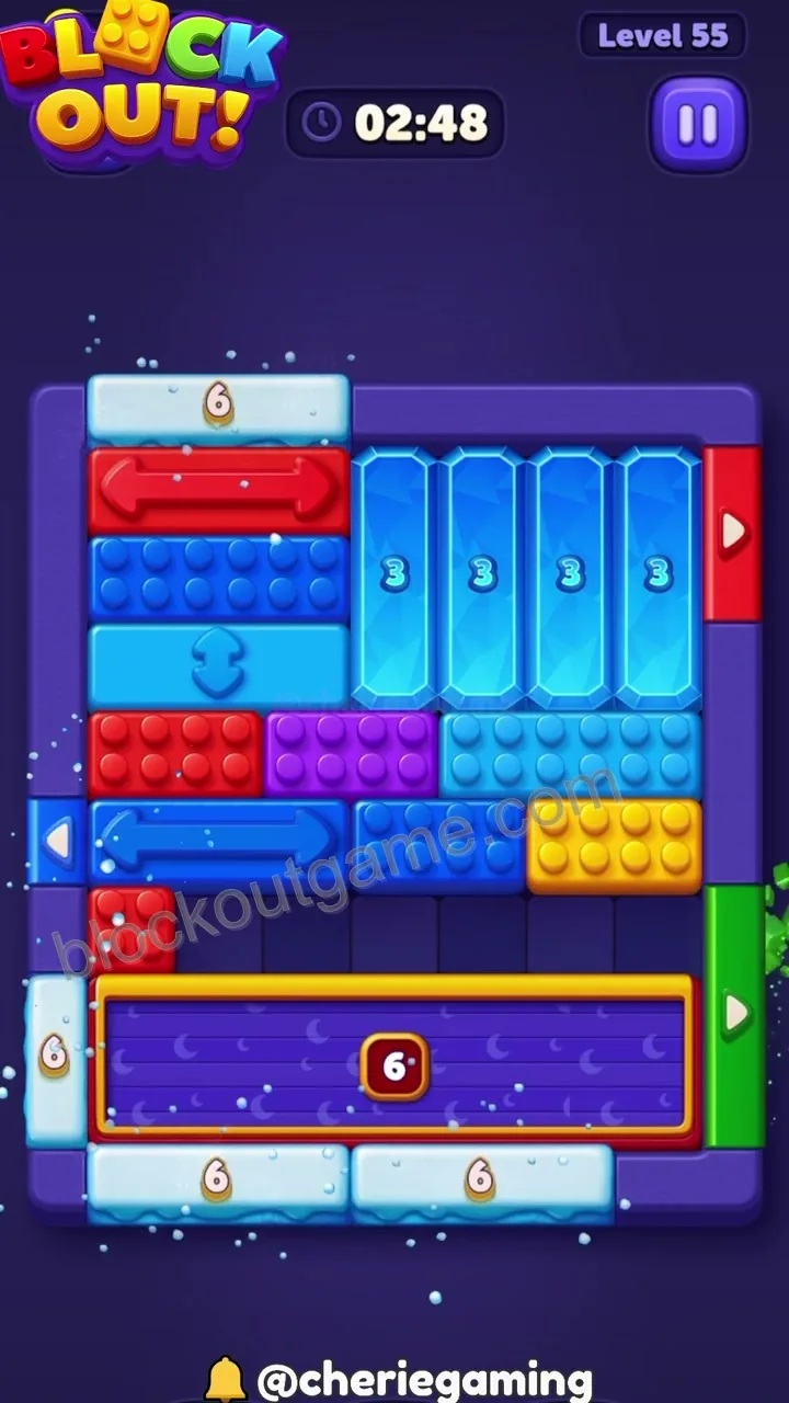 Block Out Level 55 step 3