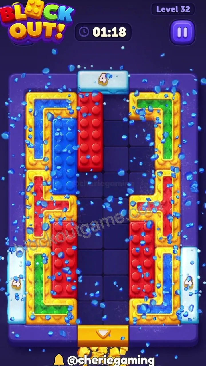 Block Out Level 32 step 4
