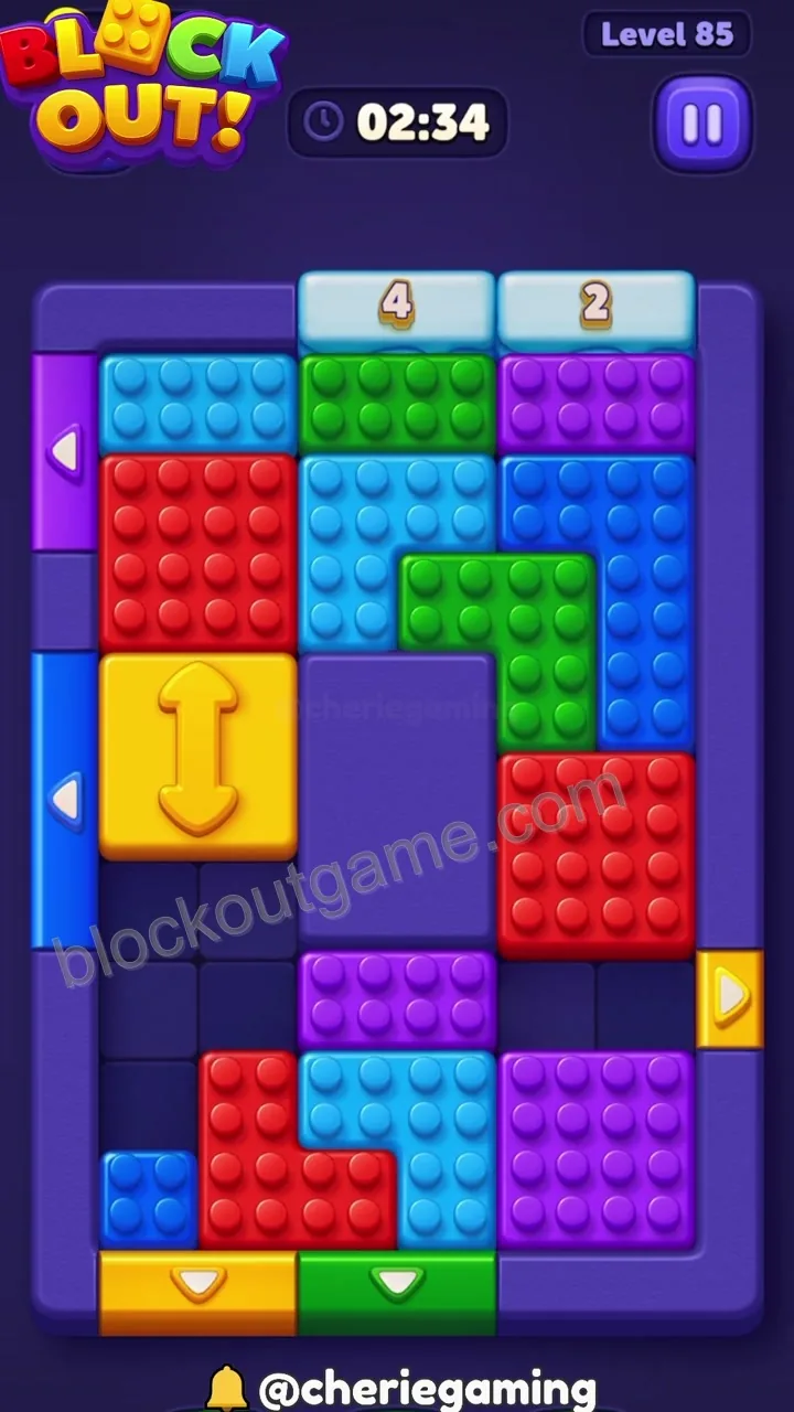 Block Out Level 85 step 4