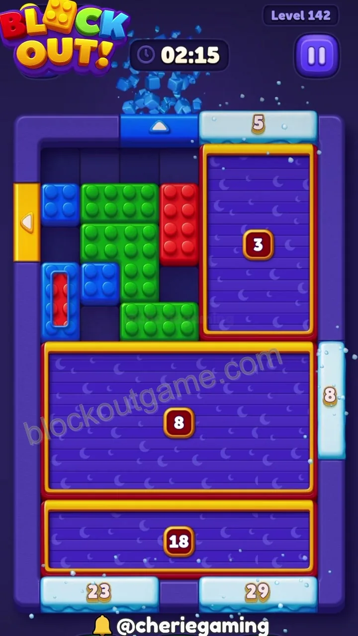 Block Out Level 142 step 4