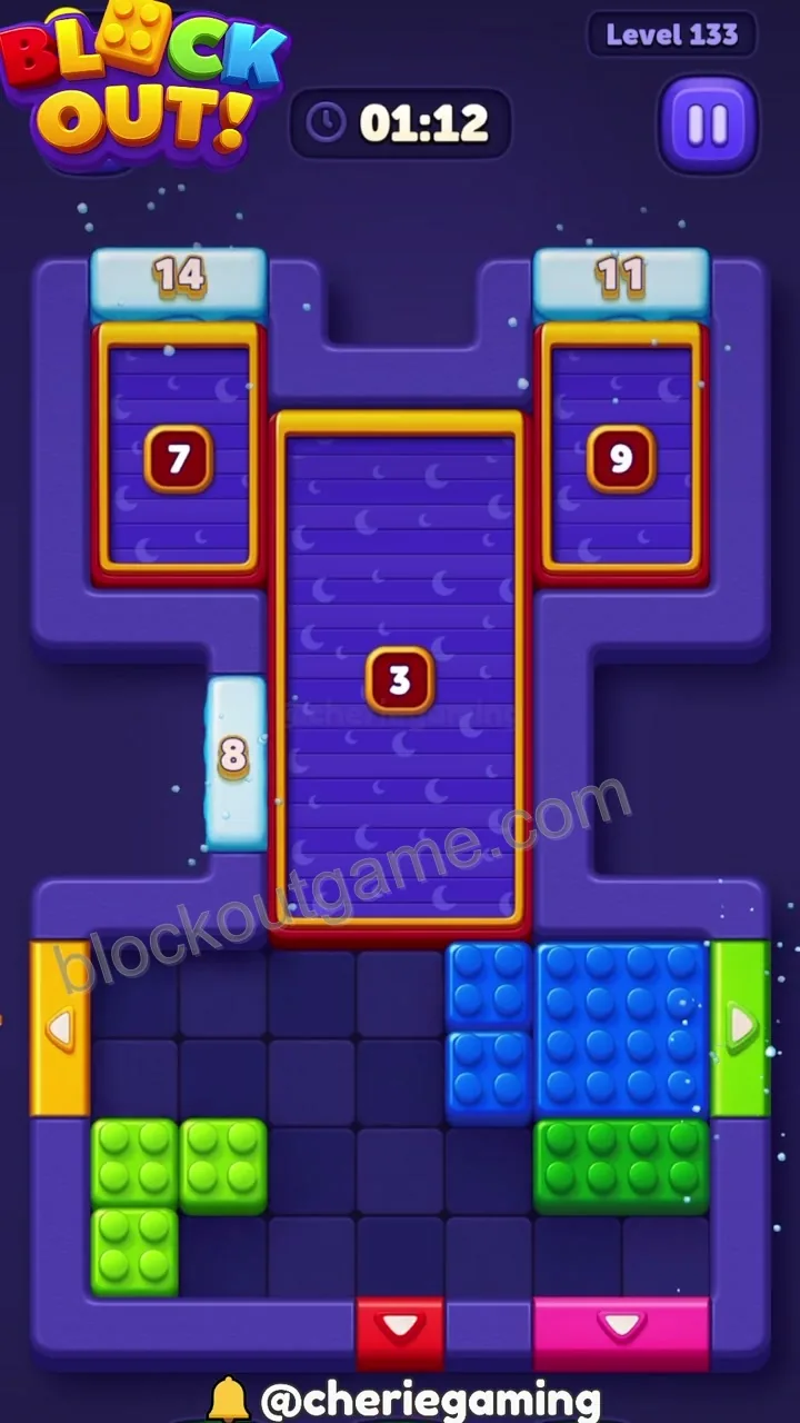 Block Out Level 133 step 7