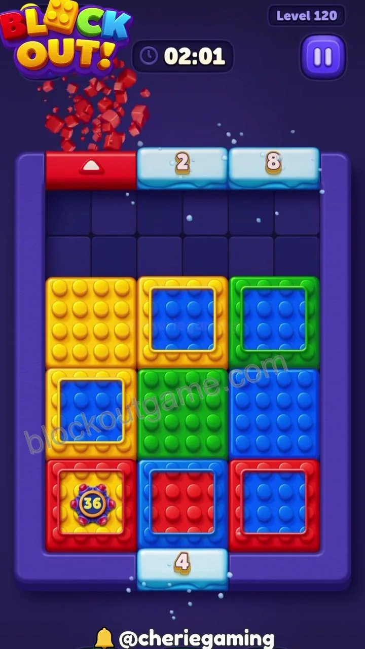Block Out Level 120 step 5