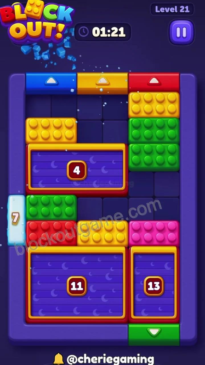 Block Out Level 21 step 5