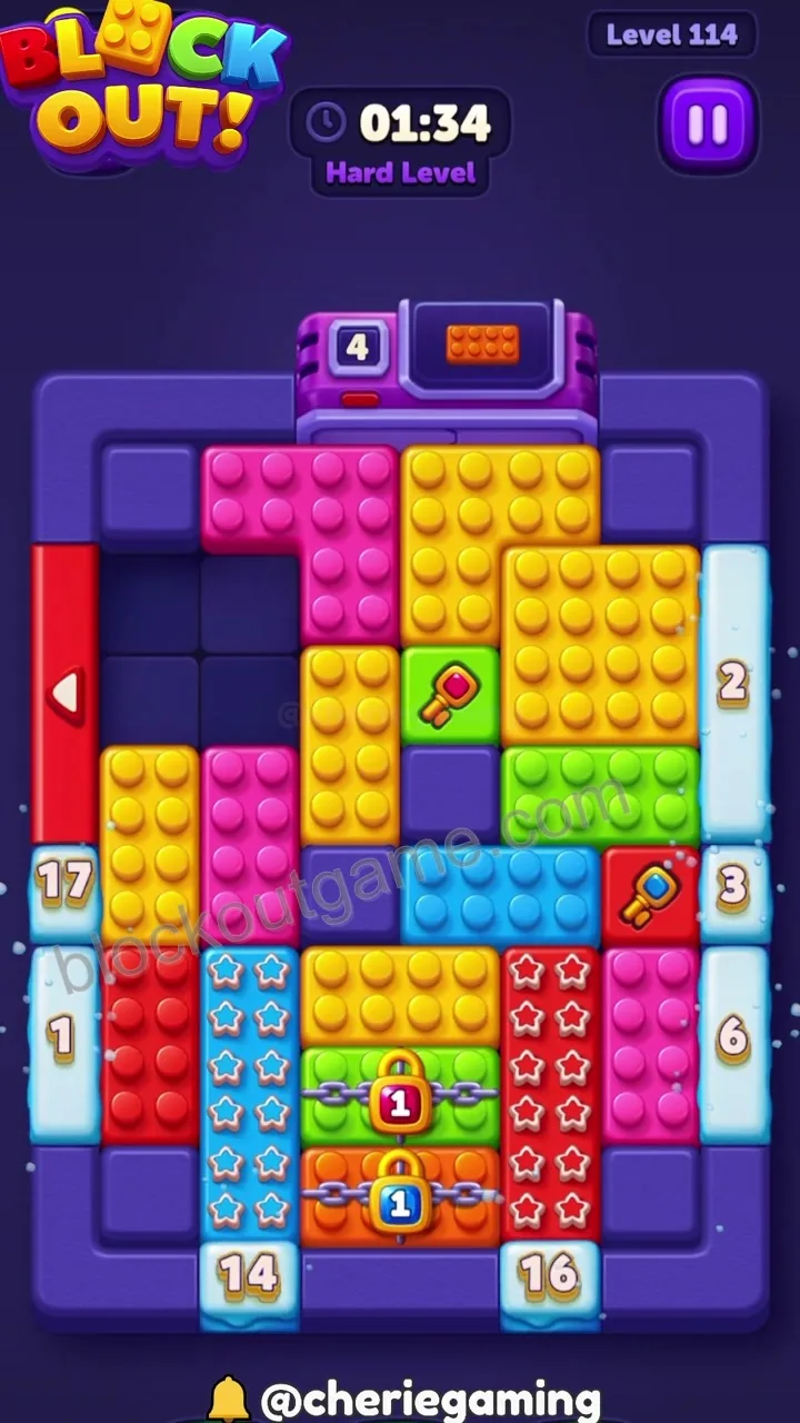 Block Out Level 114 step 2